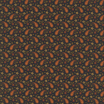 Midnight Cheddar R172081D-BLACK by Pam Buda for Marcus Fabrics