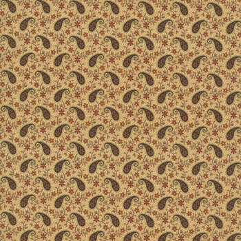 Midnight Cheddar R172081D-BEIGE by Pam Buda for Marcus Fabrics