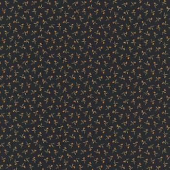 Midnight Cheddar R172085D-BLACK by Pam Buda for Marcus Fabrics