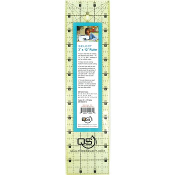 Quilter's Select - Non-Slip Ruler 3in x 12in, Image