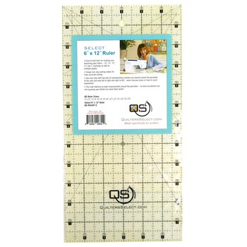 Quilter's Select - Non-Slip Ruler 6in x 12in, Image