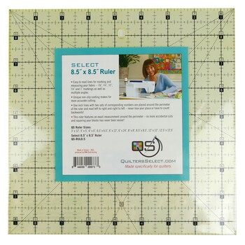 Quilter's Select - Non-Slip Ruler 8-1/2in x 8-1/2in, Image