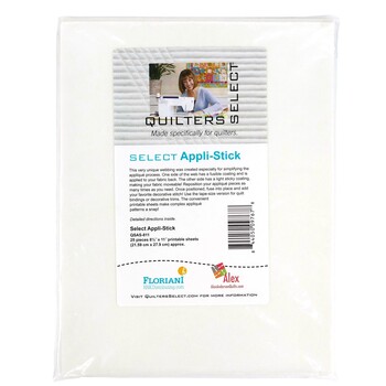 Quilter's Select - Select Appli-Stick 8-1/2in x 11in 25pk, Image