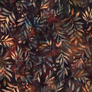 Bali Batiks - Fall Into You Y2673-116 Harvest by Hoffman Fabrics, Image