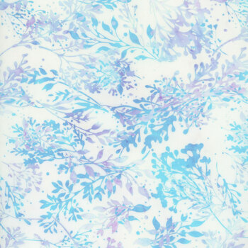Bali Batiks - Violet Waves Y2670-132 Opal by Hoffman Fabrics
