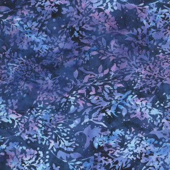 Bali Batiks - Violet Waves Y2670-424 Salvia by Hoffman Fabrics
