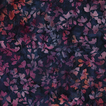 Bali Batiks - Jewel Noir Y2677-88 Boysenberry by Hoffman Fabrics, Image