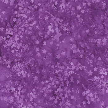 Bali Batiks - Jewel Noir Y2667-14 Purple by Hoffman Fabrics