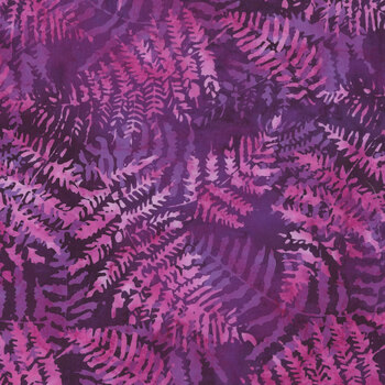 Bali Batiks - Jewel Noir Y2669-405 Wild Berry by Hoffman Fabrics