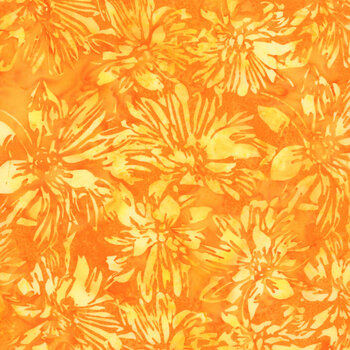 Bali Batiks - Sundown Y2678-150 Sunflower by Hoffman Fabrics