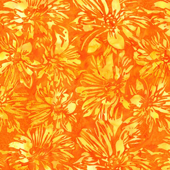Bali Batiks - Sundown Y2678-150 Sunflower by Hoffman Fabrics, Image