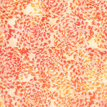 Bali Batiks - Sundown Y2679-224 Poppy by Hoffman Fabrics
