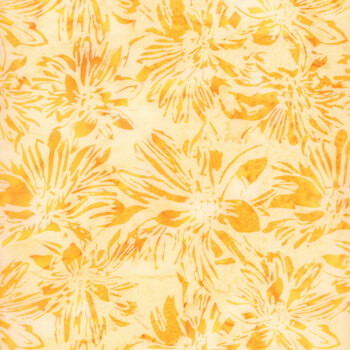 Bali Batiks - Sundown Y2678-110 Daffodil by Hoffman Fabrics