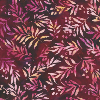 Bali Batiks - Sundown Y2673-46 Plum by Hoffman Fabrics