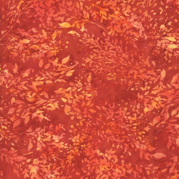 Bali Batiks - Sundown Y2670-389 Paprika by Hoffman Fabrics