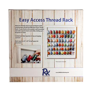 Quilter's Select - Wooden Thread Rack Whitewashed, Image