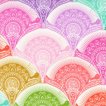 Prince Charming Déjà Vu PWTP277.SUGARRUSH by Tula Pink for FreeSpirit Fabrics