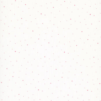 Dapple Dot on White C645-PEONY by Riley Blake Designs