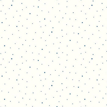 Dapple Dot on White C645-DENIM by Riley Blake Designs, Image