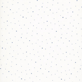 Dapple Dot on White C645-DENIM by Riley Blake Designs