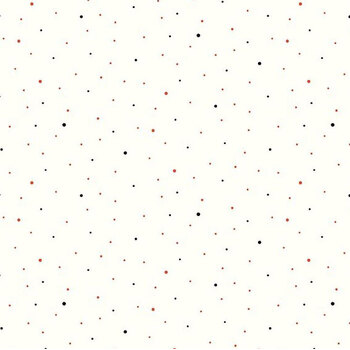 Dapple Dot on White C645-HALLOWEEN by Riley Blake Designs, Image
