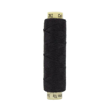 Ellana Wool Thread EN30 Black - 70yd, Image