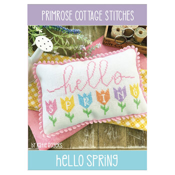 Hello Spring Cross Stitch Pattern, Image