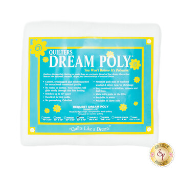 Dream Poly Request - Low Loft - Twin Quilt Batting P3TN by Quilters Dream Batting, Image