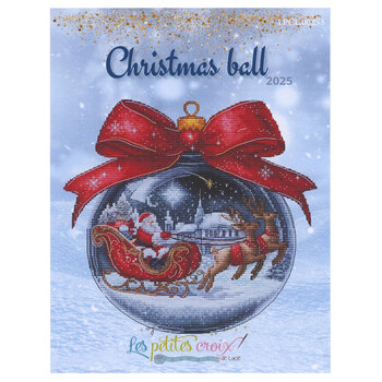 Christmas Ball 2025 Cross Stitch Pattern, Image