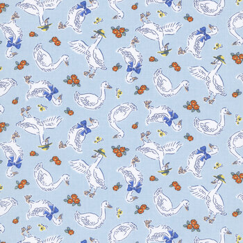 Traditional 30's C18240-BLUE by Lindsay Wilkes for Riley Blake Designs