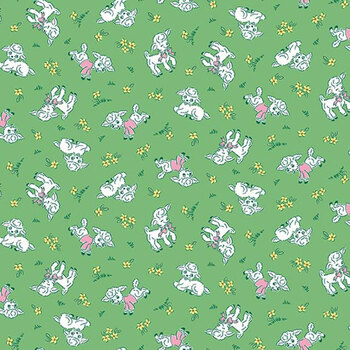 Traditional 30's C18241-GREEN by Lindsay Wilkes for Riley Blake Designs, Image