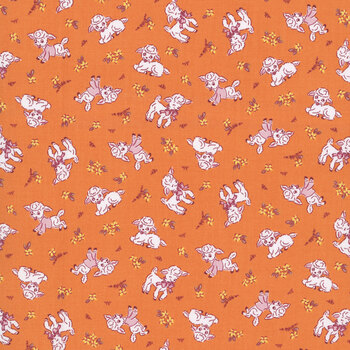 Traditional 30's C18241-ORANGE by Lindsay Wilkes for Riley Blake Designs