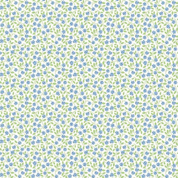 Traditional 30's C18242-BLUE by Lindsay Wilkes for Riley Blake Designs, Image