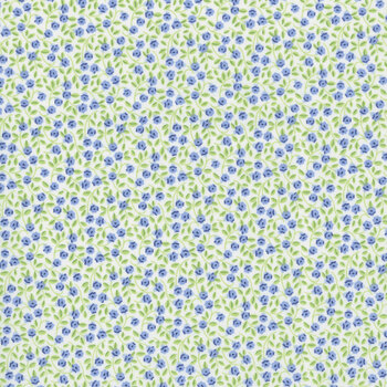 Traditional 30's C18242-BLUE by Lindsay Wilkes for Riley Blake Designs
