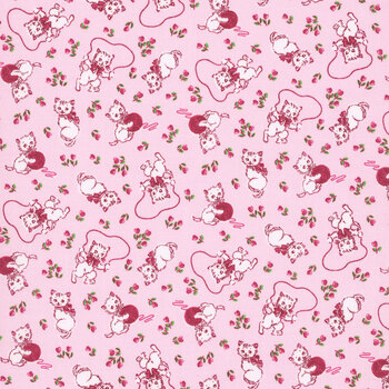 Traditional 30's C18243-PINK by Lindsay Wilkes for Riley Blake Designs