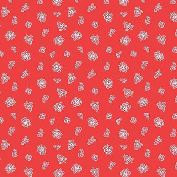 Traditional 30's C18244-RED by Lindsay Wilkes for Riley Blake Designs, Image