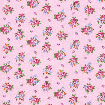 Traditional 30's C18248-PINK by Lindsay Wilkes for Riley Blake Designs