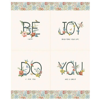 Blissful Moments PD18200-PANEL Panel by Lisa Audit for Riley Blake Designs, Image