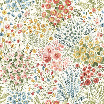 Blissful Moments CD18192-CREAM by Lisa Audit for Riley Blake Designs, Image