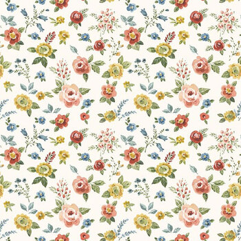 Blissful Moments CD18193-CREAM by Lisa Audit for Riley Blake Designs, Image