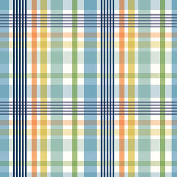 Love You To The Moon F18271-BLUE by Echo Park Paper Co. for Riley Blake Designs, Image