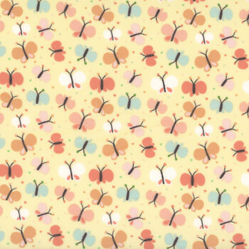 Love You To The Moon Flannel F18272-SUNSHINE by Echo Park Paper Co. for Riley Blake Designs