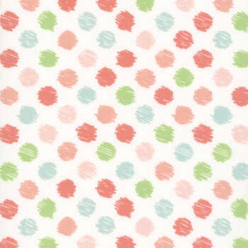 Love You To The Moon Flannel F18274-WHITE by Echo Park Paper Co. for Riley Blake Designs