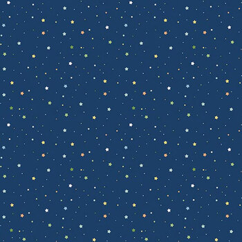 Love You To The Moon F18276-NAVY by Echo Park Paper Co. for Riley Blake Designs, Image