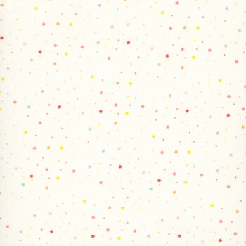 Love You To The Moon Flannel F18276-WHITE by Echo Park Paper Co. for Riley Blake Designs