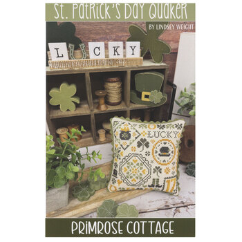 St. Patrick's Day Quaker Cross Stitch Pattern, Image