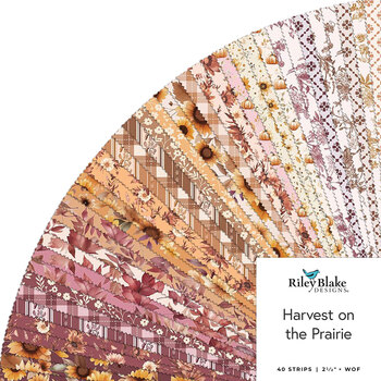 Harvest on the Prairie  2-1/2" Rolie Polie by Modern Prairie for Riley Blake Designs, Image