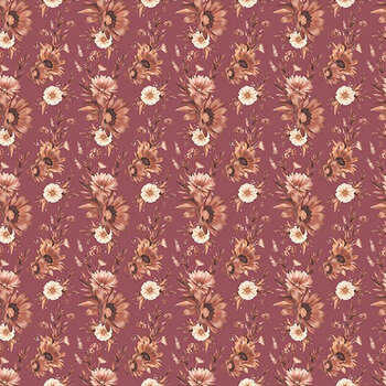 Harvest on the Prairie C18282-WINE by Modern Prairie for Riley Blake Designs, Image