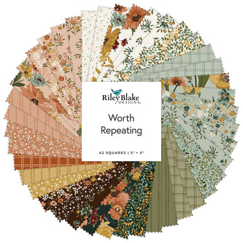 Worth Repeating  5" Stacker by Sandy Gervais for Riley Blake Designs, Image