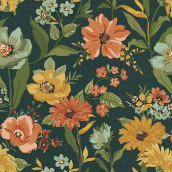 Worth Repeating C18260-DKGREEN by Sandy Gervais for Riley Blake Designs